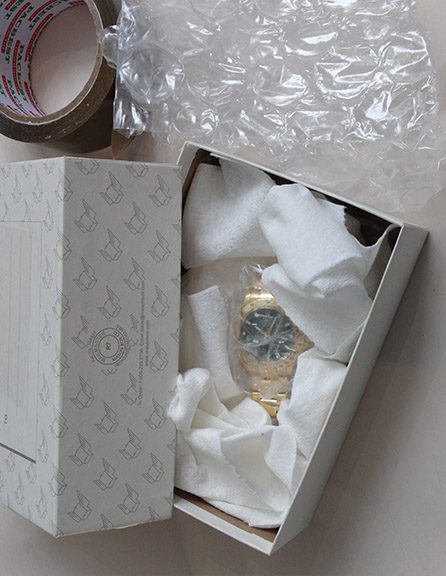 Rolex Watch - Shipping Process - Step 3